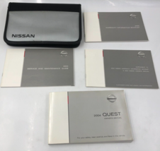 2004 Nissan Quest Owners Manual Handbook Set with Case OEM P04B33005 - $35.99