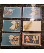 Lot 6 Vintage Weatherbird Shoes Advertising Postcard Postcards Ephemera D - $64.95