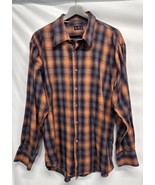 NDX Vintage 80’s Mens Cotton Button-Down Flannel Shirt Plaid Fall Long S... - $31.16 CAD