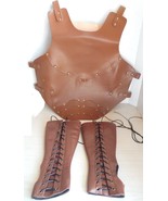 Child&#39;s Cowboy 3 Piece Halloween Costume Outfit: 1 Vest &amp; 2 Chaps - £7.85 GBP