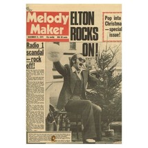 Melody Maker Magazine December 21 1974 npbox162  Elton rocks on!  Radio 1 scanda - £11.82 GBP