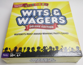 Wits &amp; Wagers Party Board Game Deluxe Edition Award Winning New Sealed - £38.91 GBP