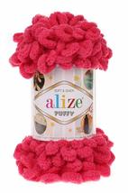 9 Balls Alize Puffy, Blanket Yarn, Baby Yarn, Velvet Yarn, Bulky Yarn, Easy Knit - £47.34 GBP