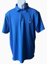 Under Armour Men&#39;s Short Sleeve Button Down Oakcreek Cc Golf Polo Shirt Large - £8.83 GBP