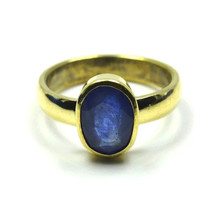 Natural Blue Sapphire 925 Sterling Silver Handmade Ring Gift For Her Bierthstone - £46.75 GBP