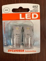 SYLVANIA - 4157 LED White Mini Bulb - Bright LED Bulb (Contains 2 Bulbs) - £10.27 GBP