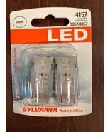 SYLVANIA - 4157 LED White Mini Bulb - Bright LED Bulb (Contains 2 Bulbs) - £10.25 GBP
