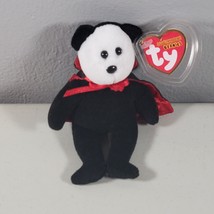 TY Halloweenie Beanie Van Pyre the Halloween Vampire Bear NEW With Tags 5&quot; - £6.01 GBP