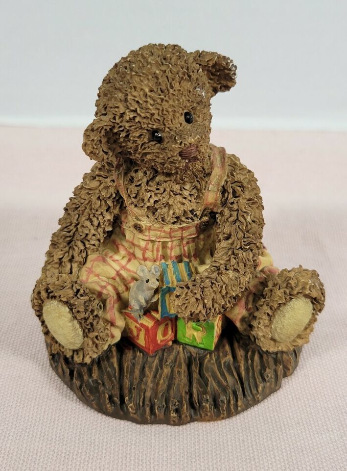 “Maxwell - ABC’s” - Cottage Collectibles by Ganz Bear Figurine 1995 Vintage - $5.89