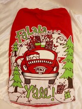 Women&#39;s Sassy Frass Red Long Sleeve Christmas &quot;Falala Y&#39;all&quot; T-Shirt Siz... - £13.98 GBP