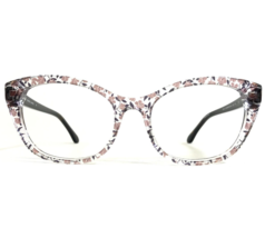 Draper James Eyeglasses Frames DJ5014 210 BROWN FLORAL Clear Pink 52-17-140 - £66.85 GBP