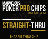 Straight Thru - Sharpie Thru Chip (Gimmicks and Online Instructions)  - ... - £33.94 GBP