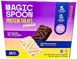 Magic Spoon Protein Bar Treats Minis 24 x .6 Oz Bar EXP 06/2026 - $592.31 MXN