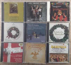 Classical Holiday Christmas CD Lot of 9 Russiche Weihnachtslieder Jhon Rutter - £14.00 GBP