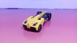 2007 Mattel Hot Wheels Buzz Bomb Black and Yellow Toy Racing car Collectible - £2.32 GBP
