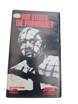 The Pawnbroker 1965 VHS 1983 Rod Steiger Geraldine Fitzgerald NTA Home E... - $161.84 MXN