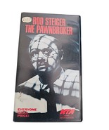 The Pawnbroker 1965 VHS 1983 Rod Steiger Geraldine Fitzgerald NTA Home E... - $162.06 MXN