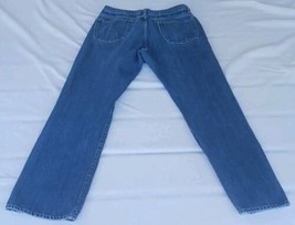 Gap Straight Leg Jeans Men’s Tag 34x32 (32x29.5) Medium Wash Denim Pants... - £10.89 GBP