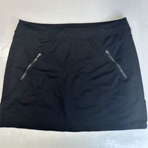 Athleta Skort Womens Large Black Trailside Active Golf Tennis Skirt/Shorts - £18.07 GBP