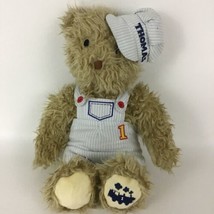 Thomas &amp; Friends Train Conductor Teddy Bear Plush Stuffed Animal Toy 201... - £16.49 GBP