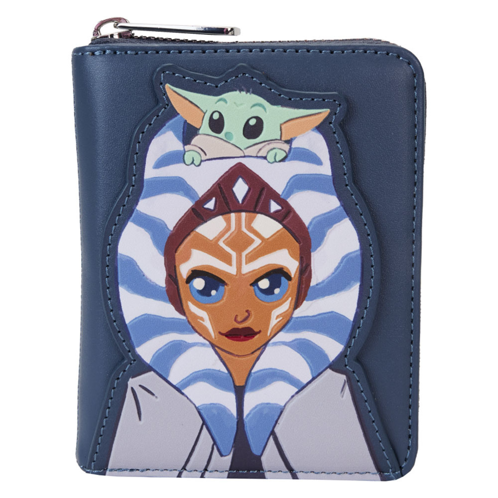 Star Wars: The Mandalorian Ahsoka &amp; Grogu Zip Wallet - $64.16