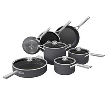 Ninja Foodi Cookware Neverstick Premium Pots And Pans Saucepans 12 Piece Set New - $289.99