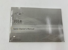 2018 Chevy Sonic Owners Manual Handbook OEM D01B27059 - £32.25 GBP