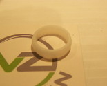 WOMENS SILICONE RING SIZE 5 PEARL WHITE BY VIN ZEN BRAND NEW - £5.75 GBP