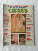 Circus Music Magazine September 1985 - Motley Crue - Dokken - RATT - Metallica - £5.22 GBP