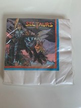 Vintage 1984 Sectaure Warriors Of Symbion Party Napkins NIP - $13.96