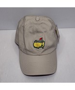 The Masters American Needle Khaki Polyester Strapback Hat Cap Augusta Na... - $19.98