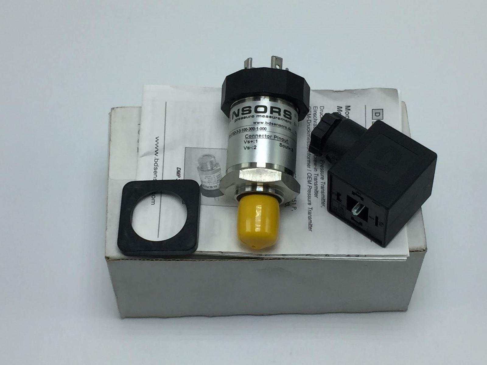 BD Sensors DMP-331 Pressure Transmitter Code: 110-V152-3-3-100-300-1 14-... - $178.00