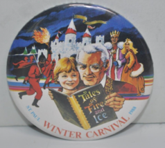 1988 St. Paul Winter Carnival - Tales of Fire and Ice 2-1/4&quot; Pinback Pin Button - £7.90 GBP