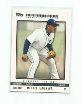 Miguel Cabrera (Detroit Tigers) 2009 Topps Ticket To Stardom Card #123 - £3.92 GBP