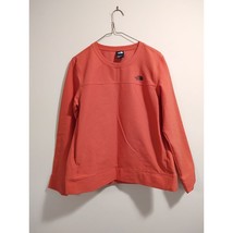 Women&#39;s North Face Coral Waffle Knit Pull Over Athletic Sweat Shirt Size M - £18.65 GBP