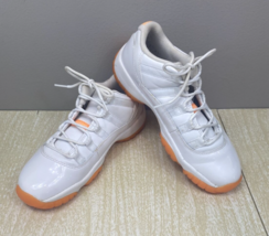 Nike Air Jordan 11 XI Citrus Low 2015 Size 5.5 Y Orange 580521 139 White Orange - £36.63 GBP