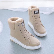 Women Shoes Fashion Botas Mujer Winter Warm Ankle Short Boots Female Footwear La - £31.67 GBP