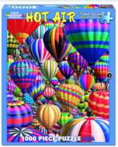 White Mountain Hot Air Balloons - 1000 Piece Jigsaw Puzzle - £14.38 GBP