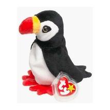 Puffer the Puffin 1997 Ty Beanie Baby w/ Tag Errors Retired Mint Rare Look - £121.38 GBP
