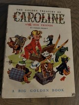 Vintage Golden Treasury of Caroline &amp; Her Friends 1961 Big Book Pierre Probst HC - £598.05 GBP