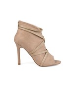 Journee Collection Womens 9 M Taupe Samara Strappy Open Toe Heels NIB FX1 - $53.76 CAD