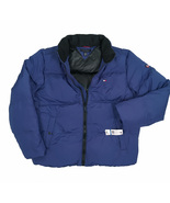 NEW Tommy Hilfiger Down Puffer Jacket! Royal Blue Signature Coldstop System - $149.08 CAD
