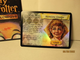 2001 Harry Potter TCG Card #10/116: Hermione Granger - Holo-Foil - $5.00