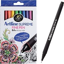 Artline SUPREME Fine Pens | Drawing, Coloring, Writing, Arts, Design | 0.4mm Fin - £18.43 GBP