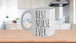 Best Nurse Ever Mug Gift RN LPN Thank You Appreciation Love Nursing Pandemic - £14.84 GBP