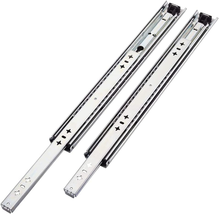 1 Pair 14 Inches 250 LB Hardware Ball Bearing Side Mount Full Extens - £44.57 GBP