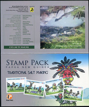 Papua New Guinea 2016. Traditional Salt Making (MNH OG. StampPack) Set - £9.67 GBP