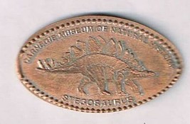 Pressed Penny Carnegie Museum of Natural History stegosaurus - £7.58 GBP