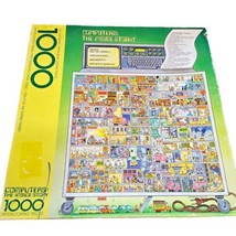 Vintage 70s SPRINGBOK COMPUTERS: INSIDE STORY 1000 PIECE PUZZLE 99.9% CO... - $96.57