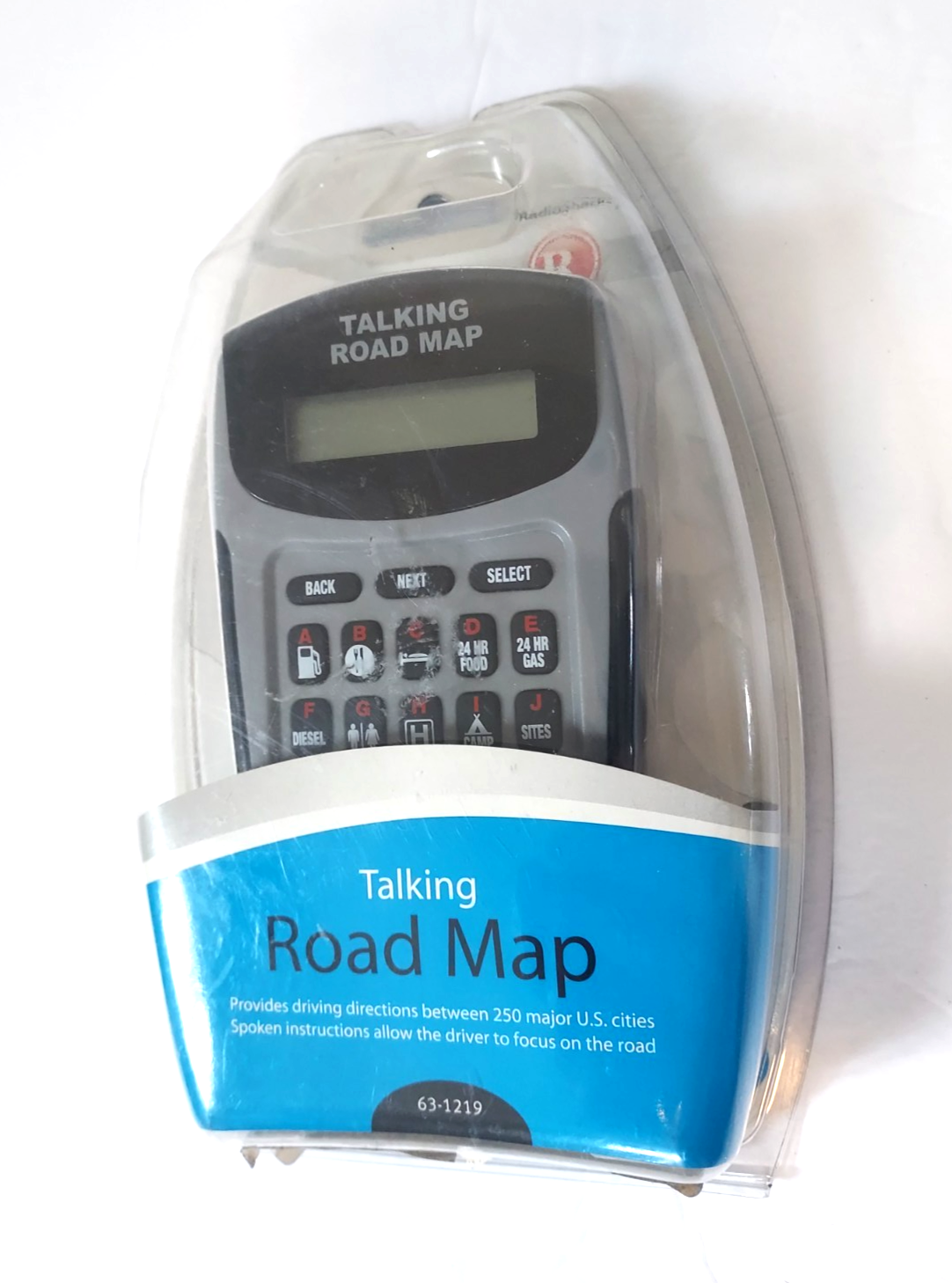 Talking Road Map RadioShack Handheld Navigator New Sealed -Vintage - $14.35